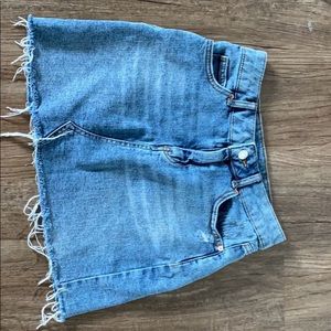 Jean skirt